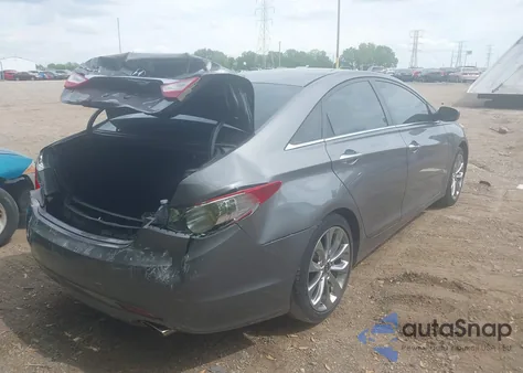 2012 Hyundai Sonata Se из США, поврежденный, VIN 5NPEC4AC2CH456506